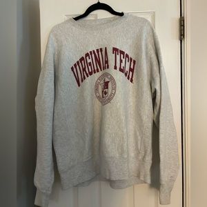 Virginia tech champion crewneck sweatshirt